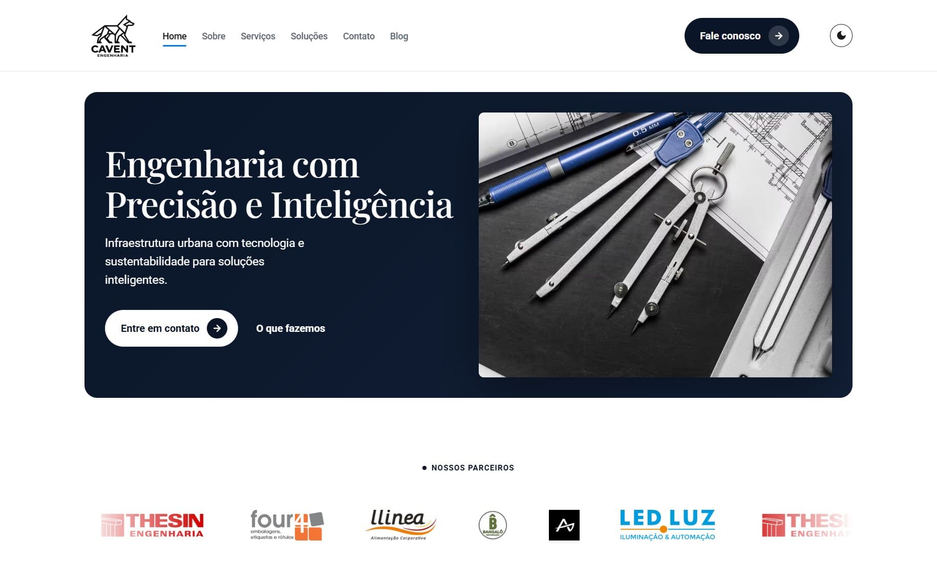 Cavent Engenharia - Página inicial