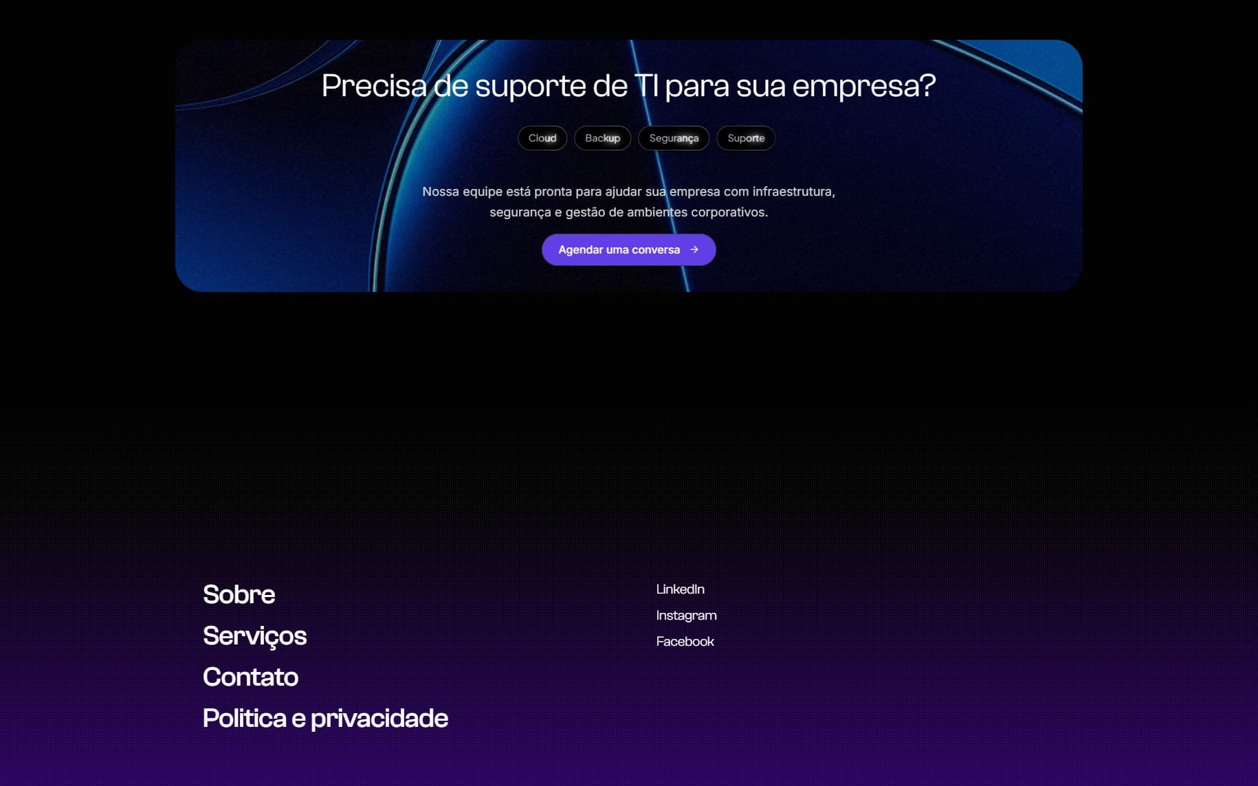 NK3IT - Chamada final para contato