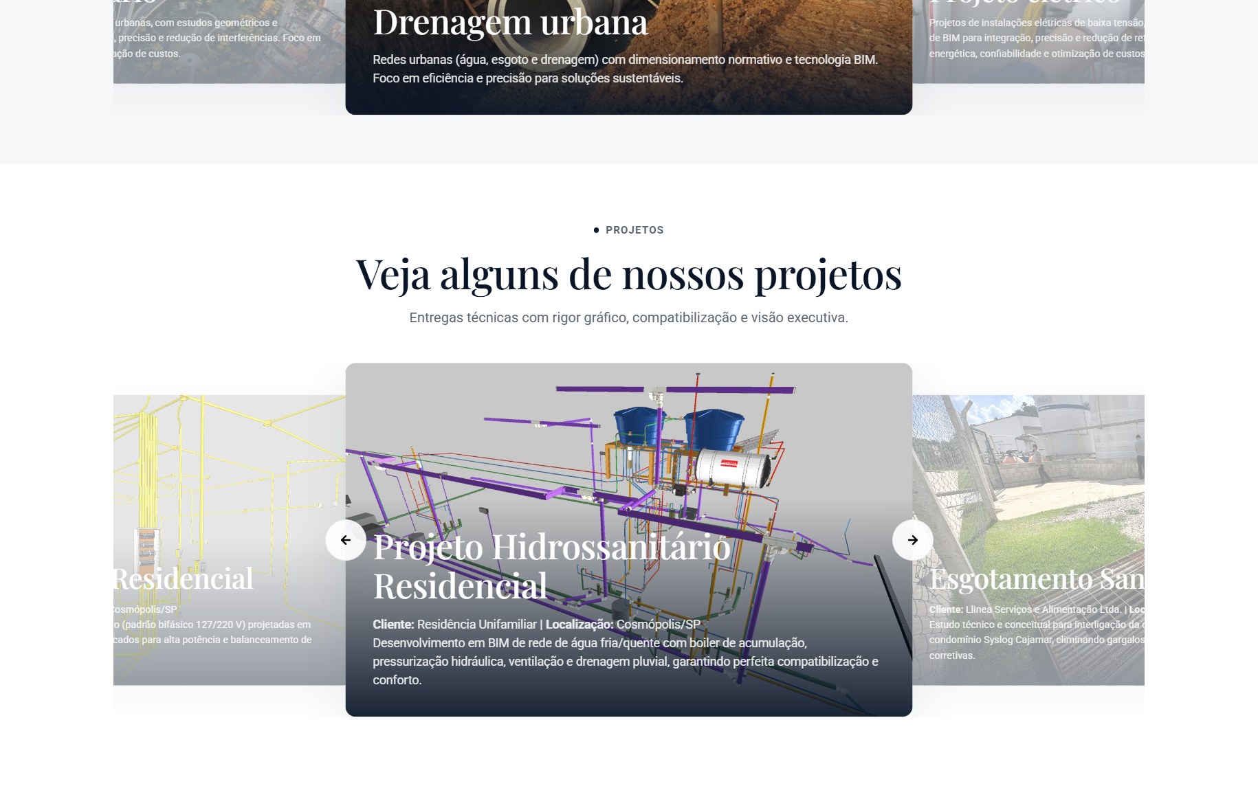 Cavent Engenharia - Portfólio de projetos