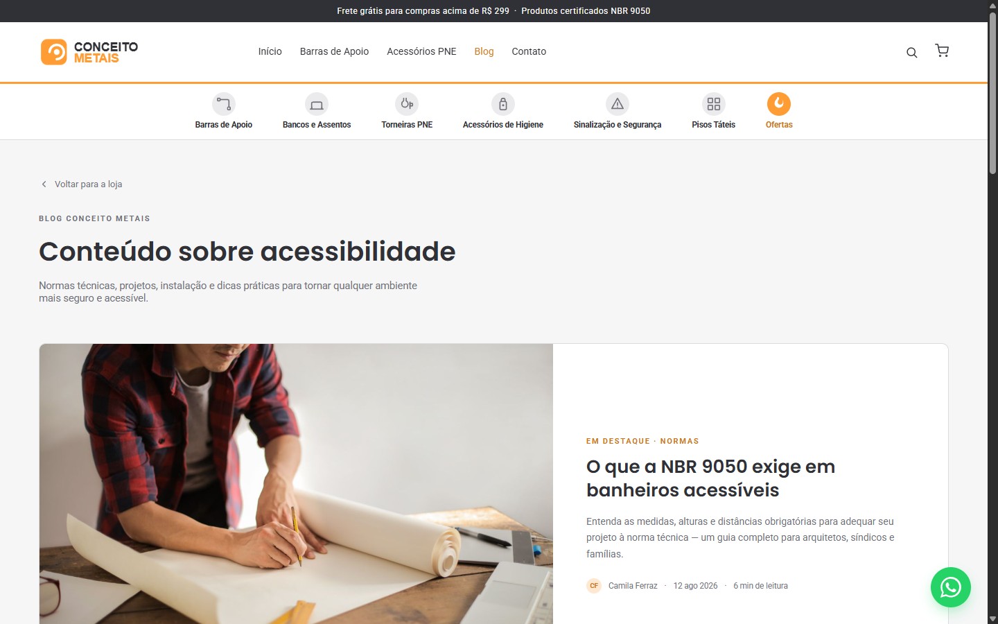 Conceito Metais - Blog