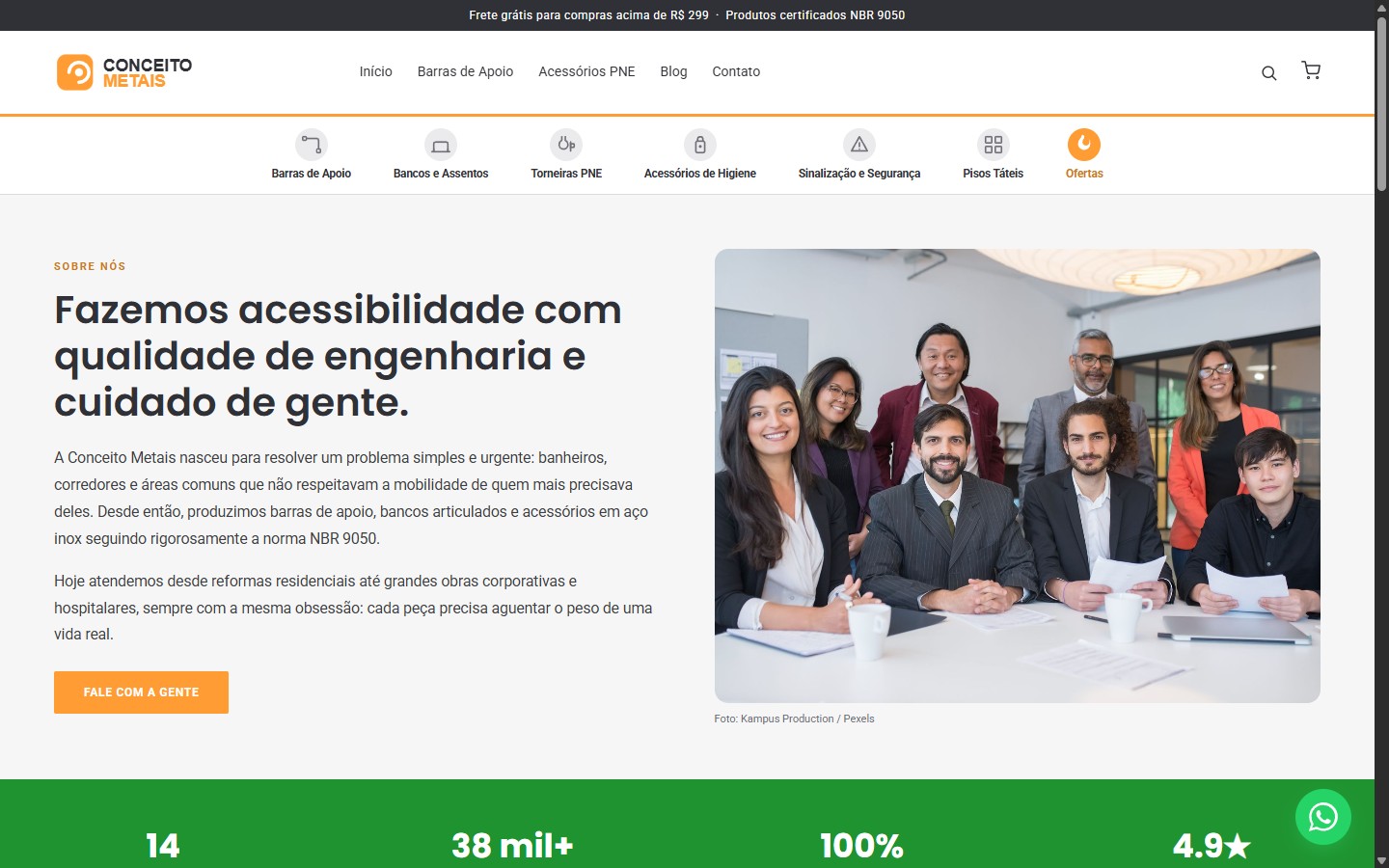 Conceito Metais - Sobre a empresa